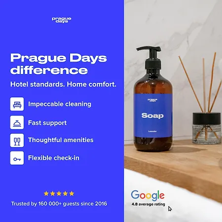 Prague Days - One-Bedroom Apartment With Smart Tv In Holesovice Apartmán *