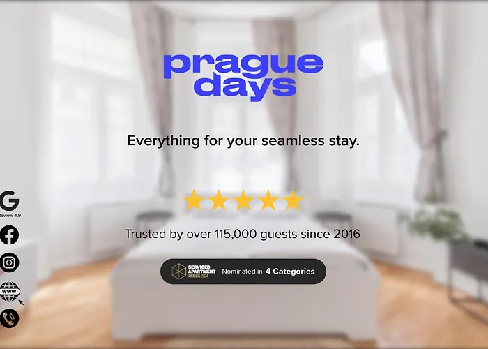 Апартаменты Days - One-bedroom With Netflix In Holesovice